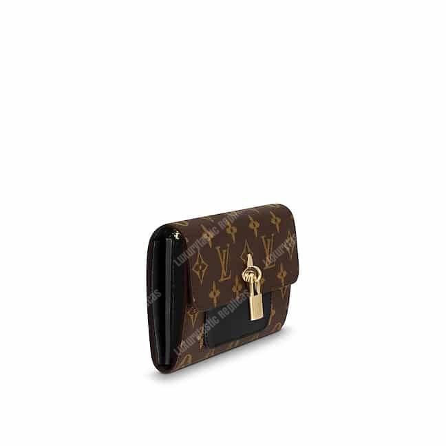 LV Flower Wallet Monogram Noir