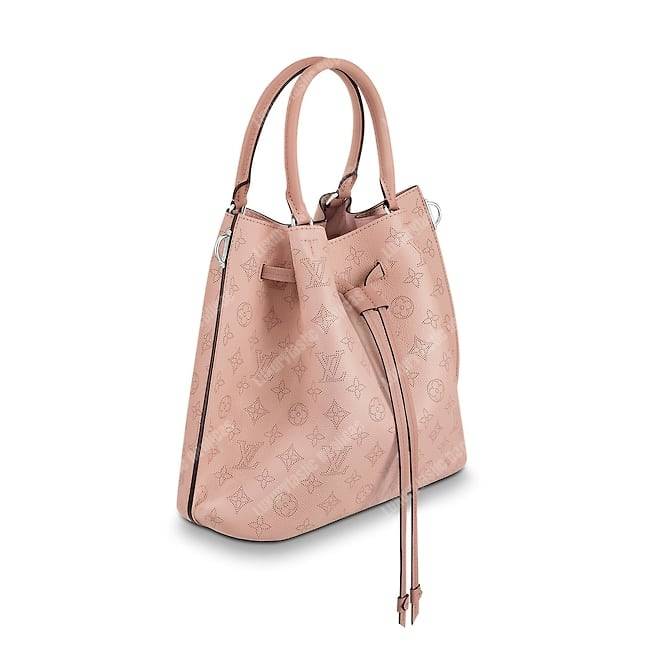 LV Girolata Handbag Mahina Magnolia