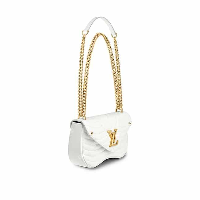 LV New Wave Chain Bag MM White