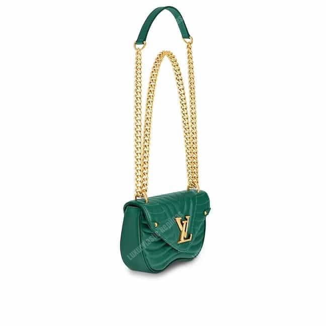 LV New Wave Chain Bag PM Green