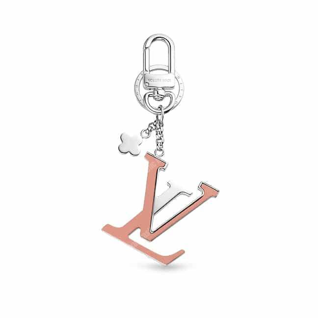 LV Capucines Bag Charm and Key Holder Magnolia
