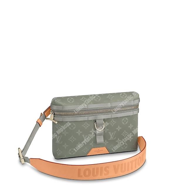 LV Messenger PM Monogram Titanium