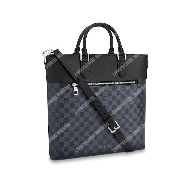 LV Newport Tote Damier Cobalt Canvas