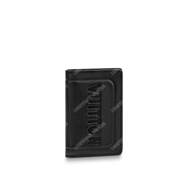 LV Pocket Organizer Dark Infinity Leather