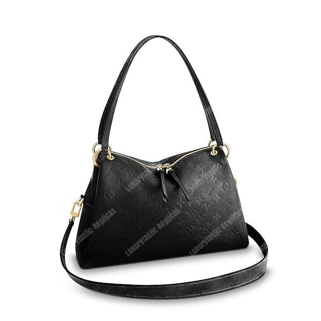 LV Ponthieu PM Monogram Empreinte Leather Noir