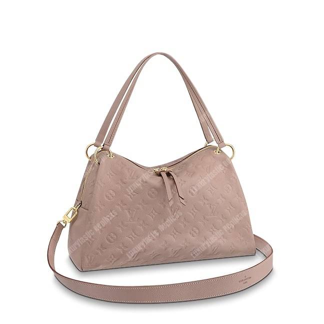 LV Ponthieu PM Monogram Empreinte Leather Vison
