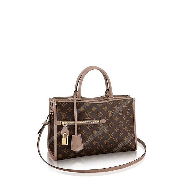 LV Popincourt PM Monogram Taupe Glace
