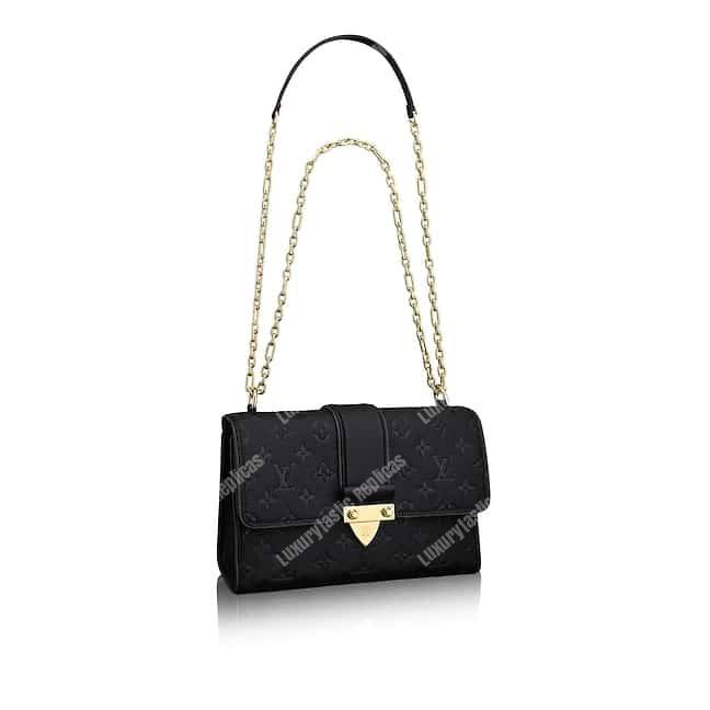 LV Saint Sulpice PM Monogram Empreinte Leather Noir