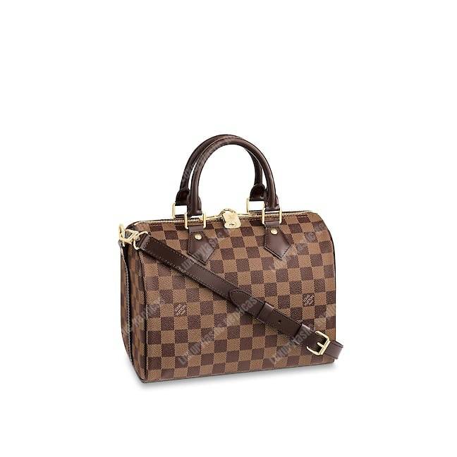 LV Speedy Bandouliere 25 Damier Ebene