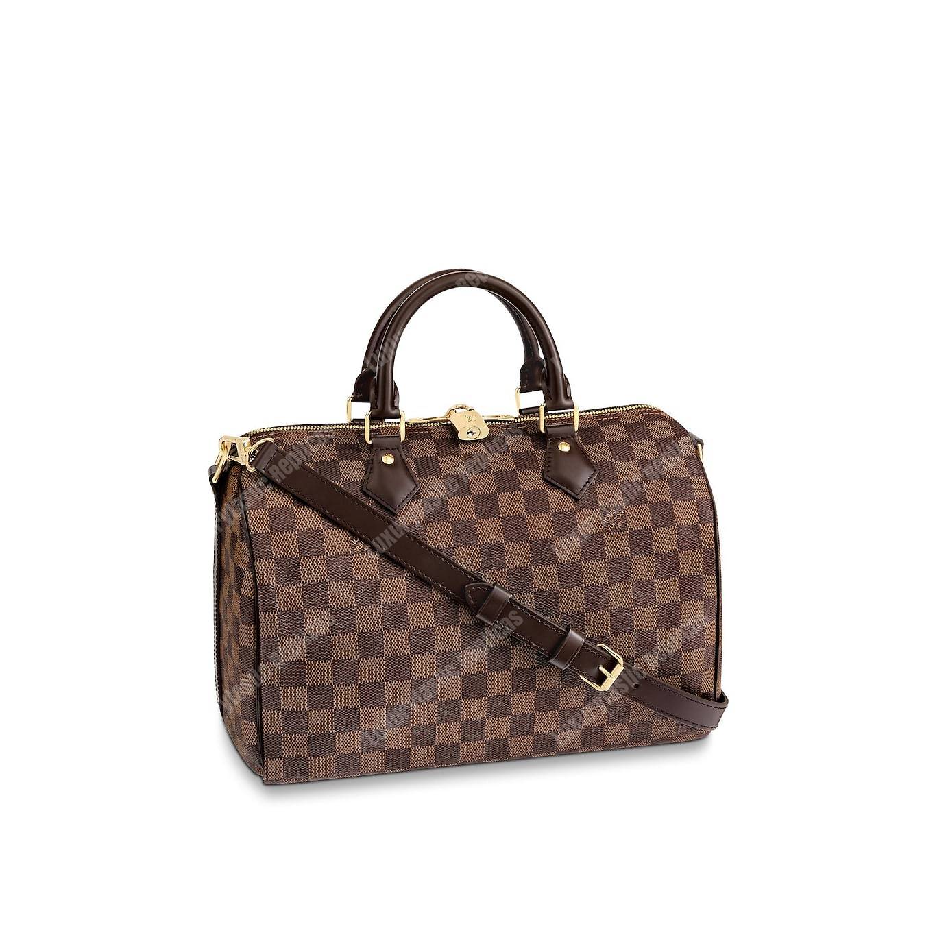 LV Speedy Bandouliere 30 Damier Ebene