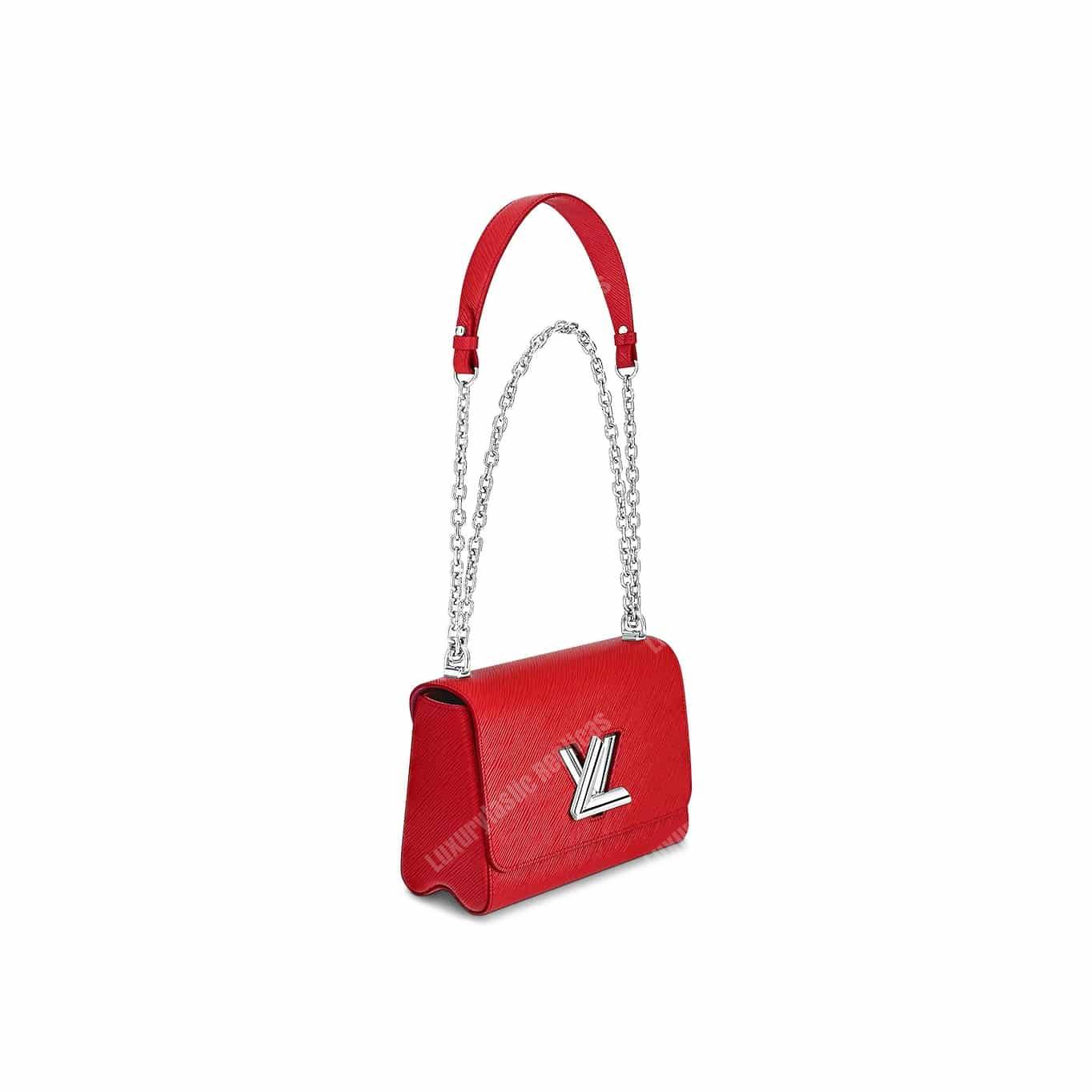 LV Twist MM Epi Leather Red
