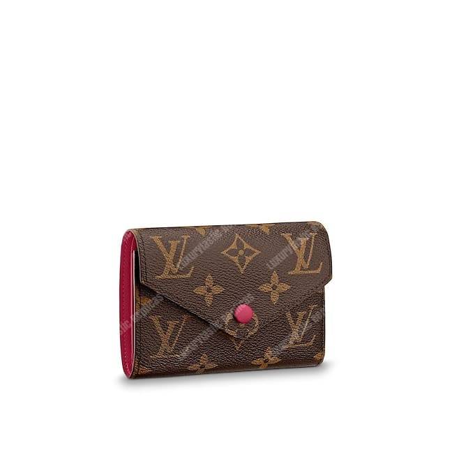 LV Victorine Wallet Monogram Fuchsia