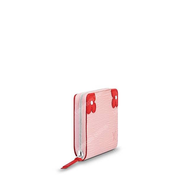 LV Zippy Coin Purse Epi Leather Pink
