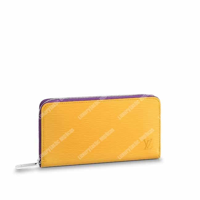 LV Zippy Wallet Epi Leather Citron