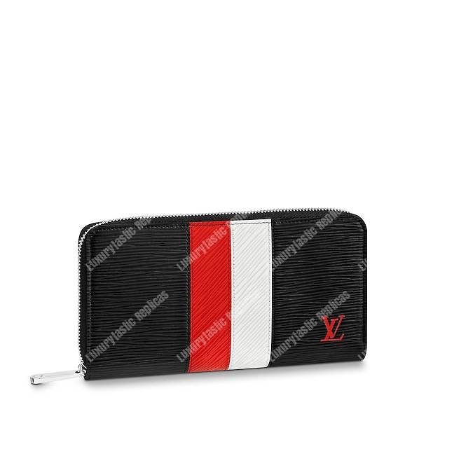 LV Zippy Wallet Epi Stripes special edition Noir