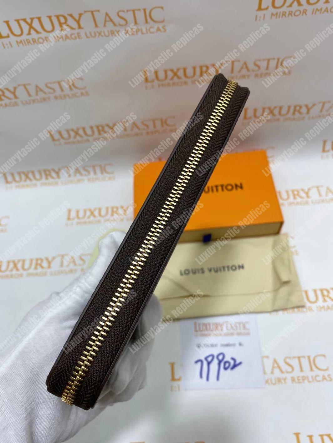 LV Zippy Wallet Monogram Brown