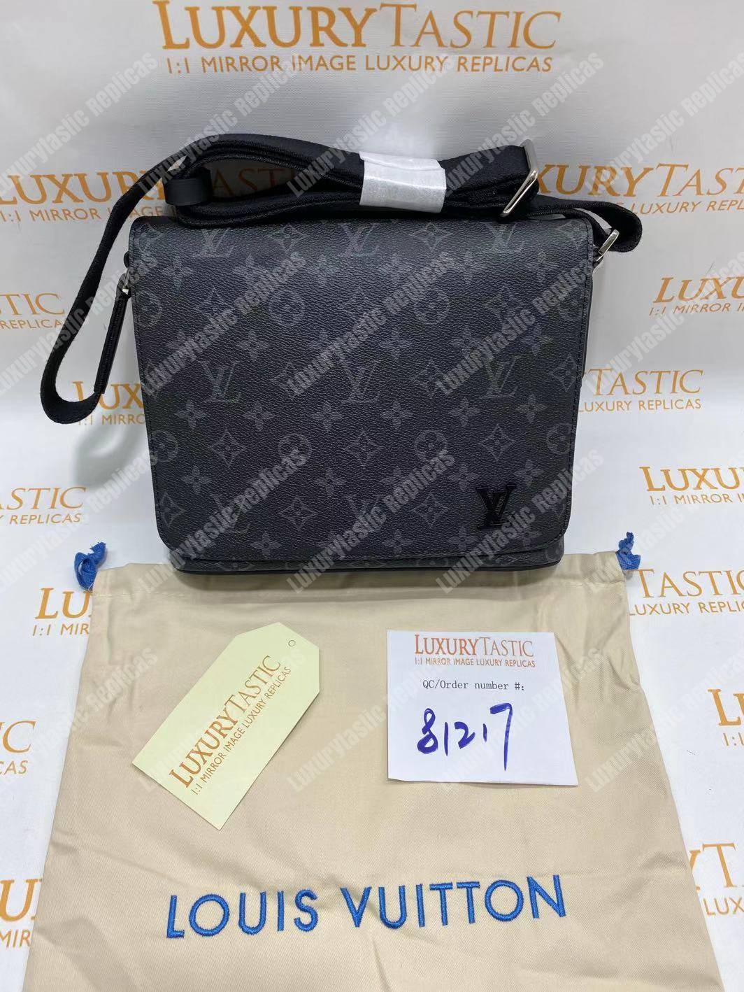 LV District PM Monogram Eclipse Canvas