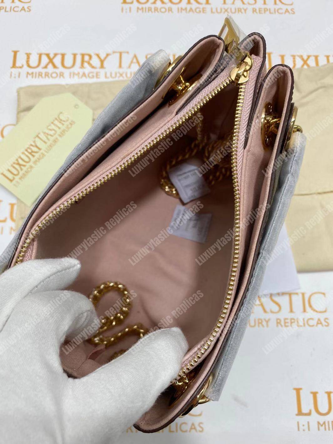 LV Surene BB Handbag Monogram Rose Poudre