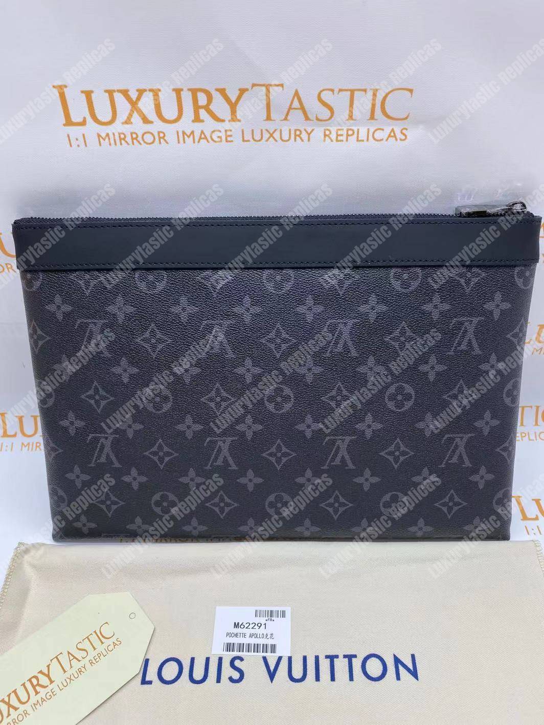 LV Designer Leather Pochette for Men