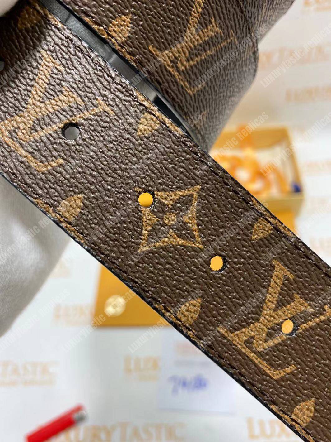 LV Line 40mm Reversible Monogram Belt