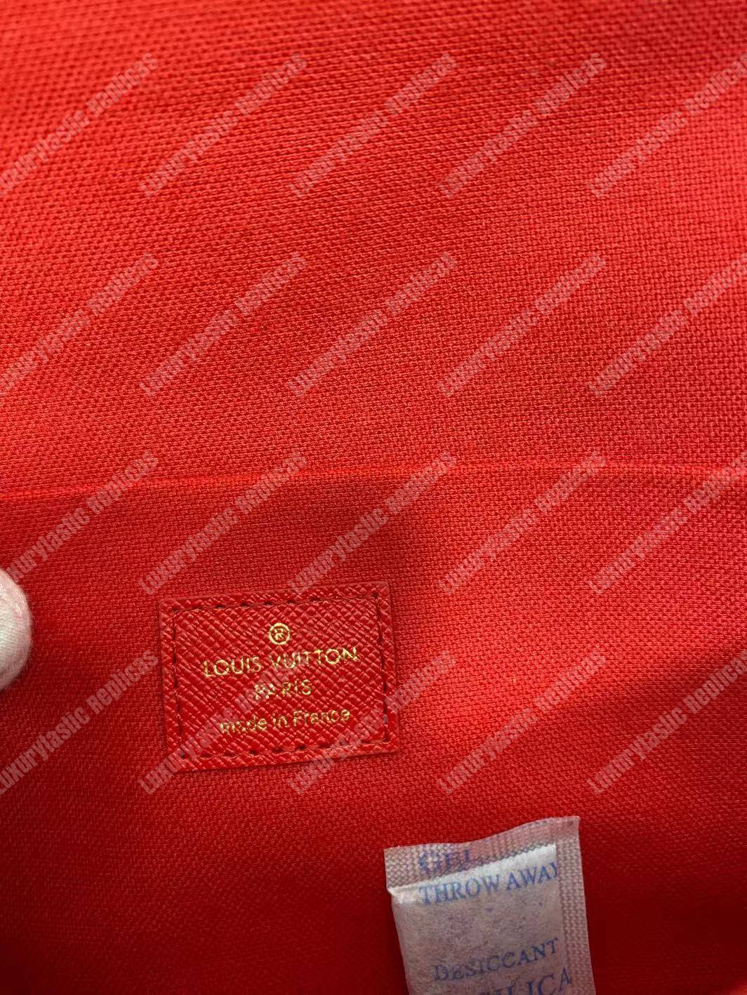 LV Pochette Felicie Damier Ebene
