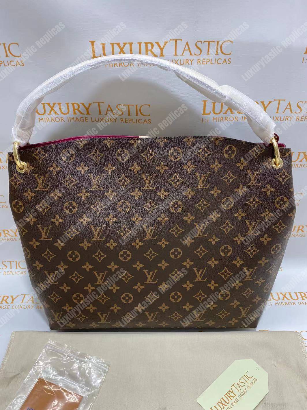 LV Graceful MM Monogram Pivoine