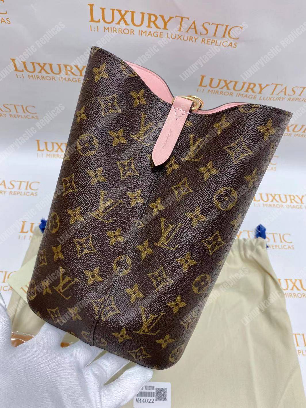 LV NéoNoé Bag Monogram Rose Poudre