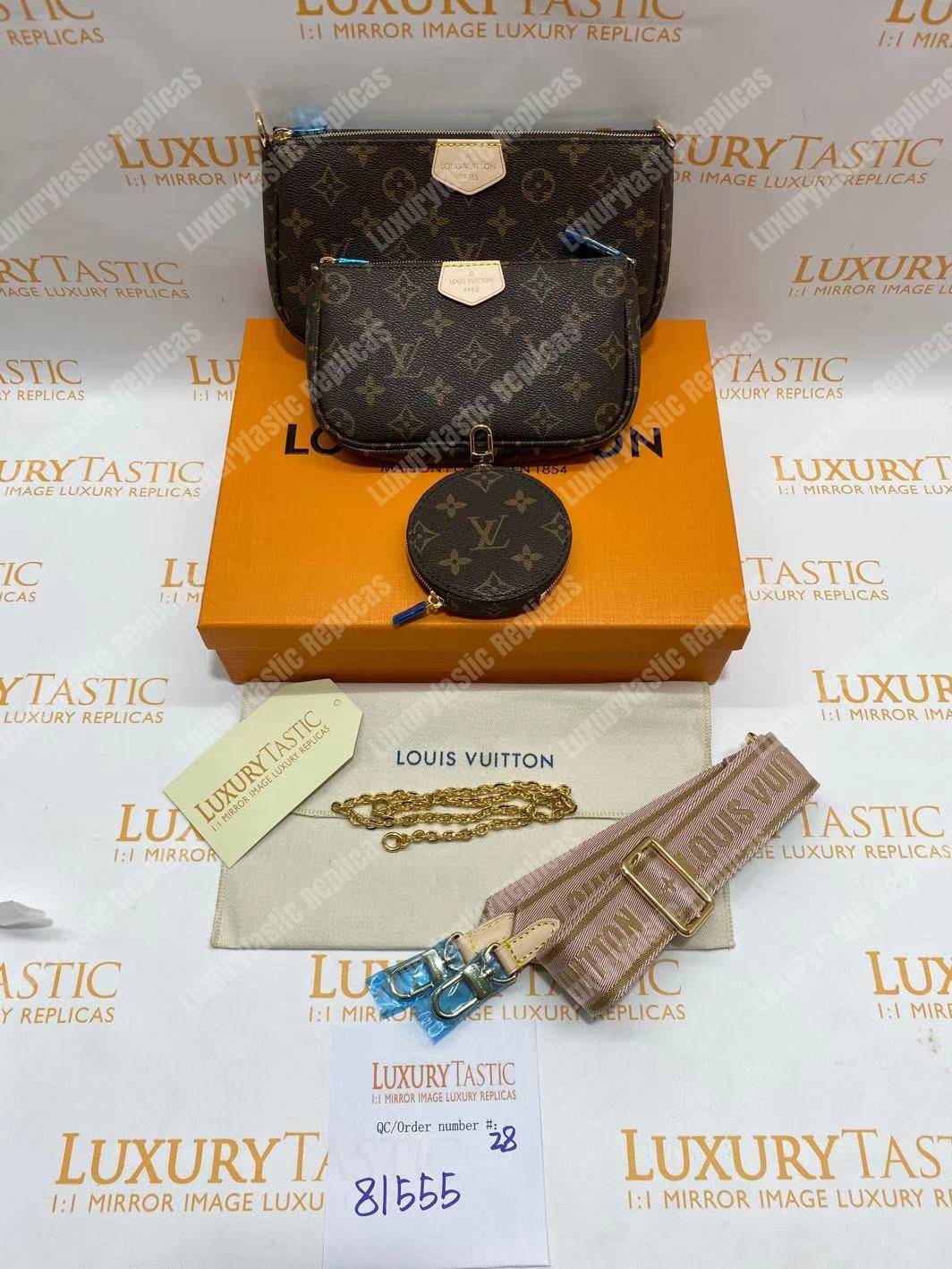 LV Multi Pochette Accessoires Digital Exclusive Prelaunch Monogram