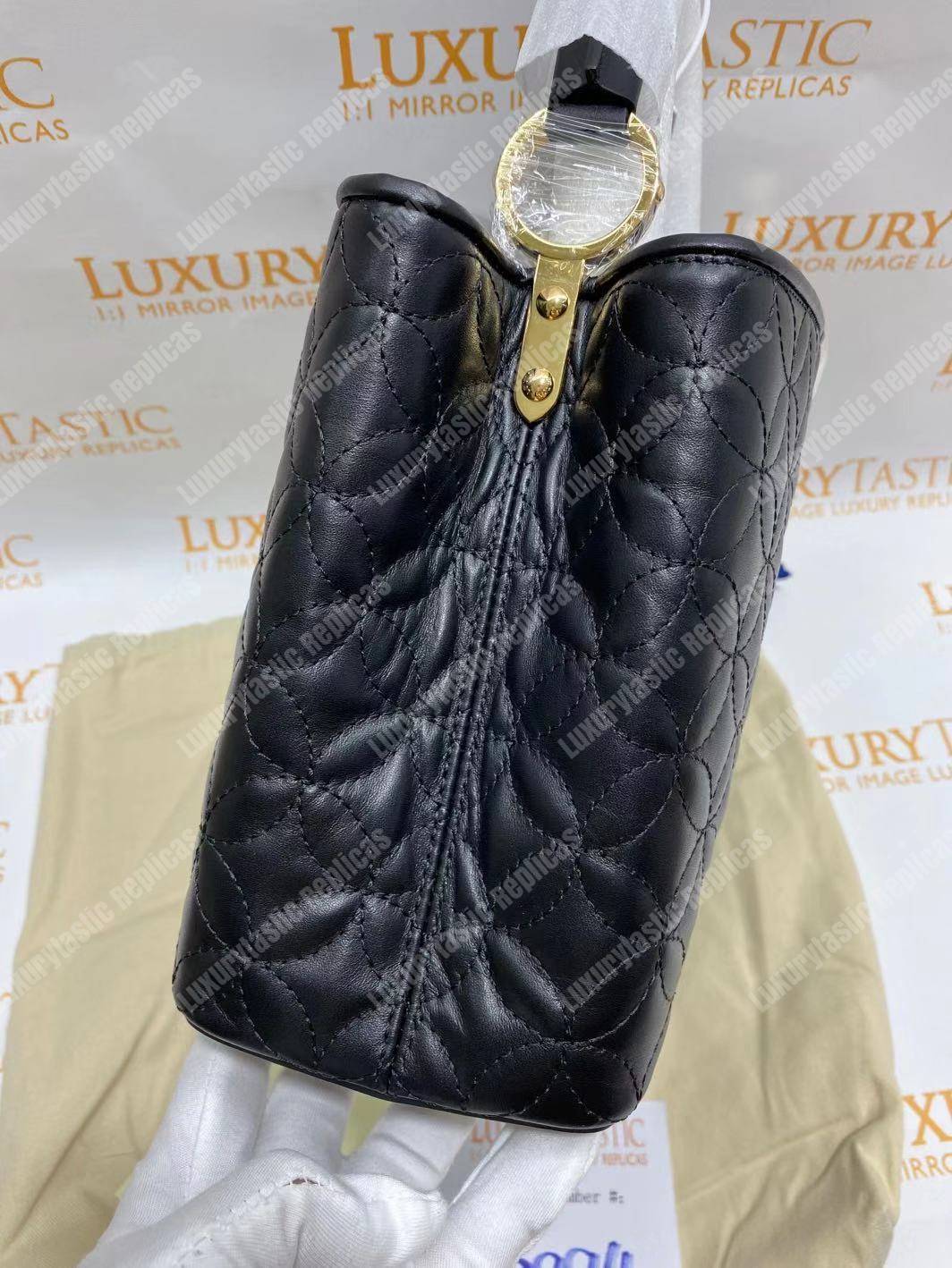 LV Capucines PM Lambskin