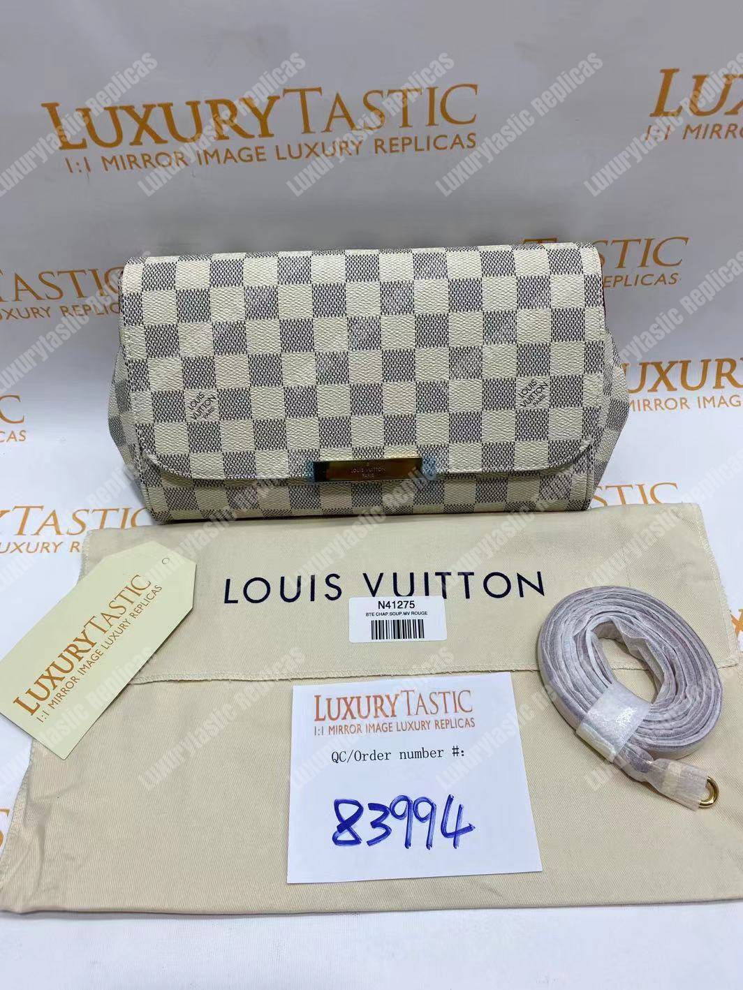 LV Favorite MM Damier Azur