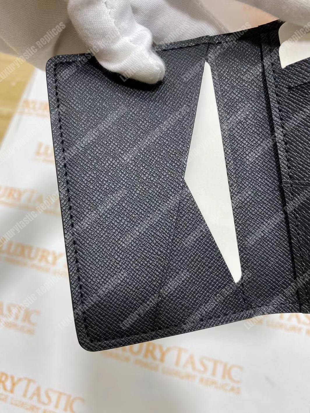LV Pocket Organizer Noir