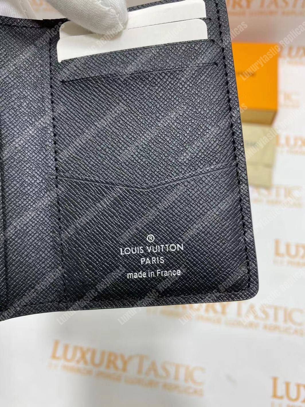 LV Pocket Organizer Noir