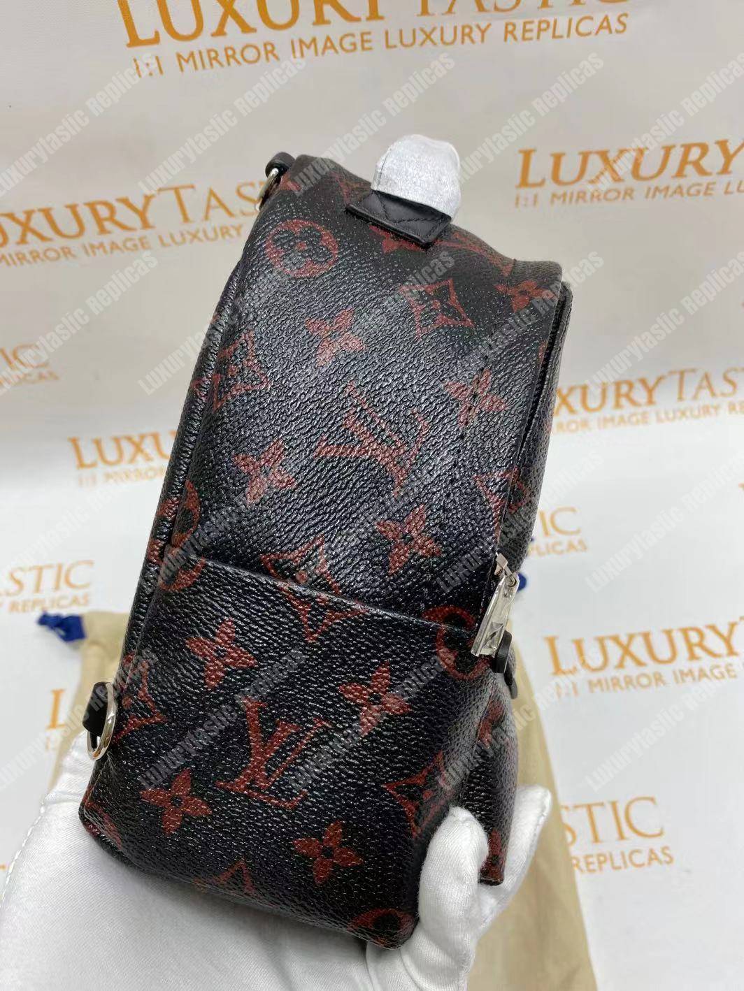 LV Palm Springs Backpack Mini Infrarouge Monogram