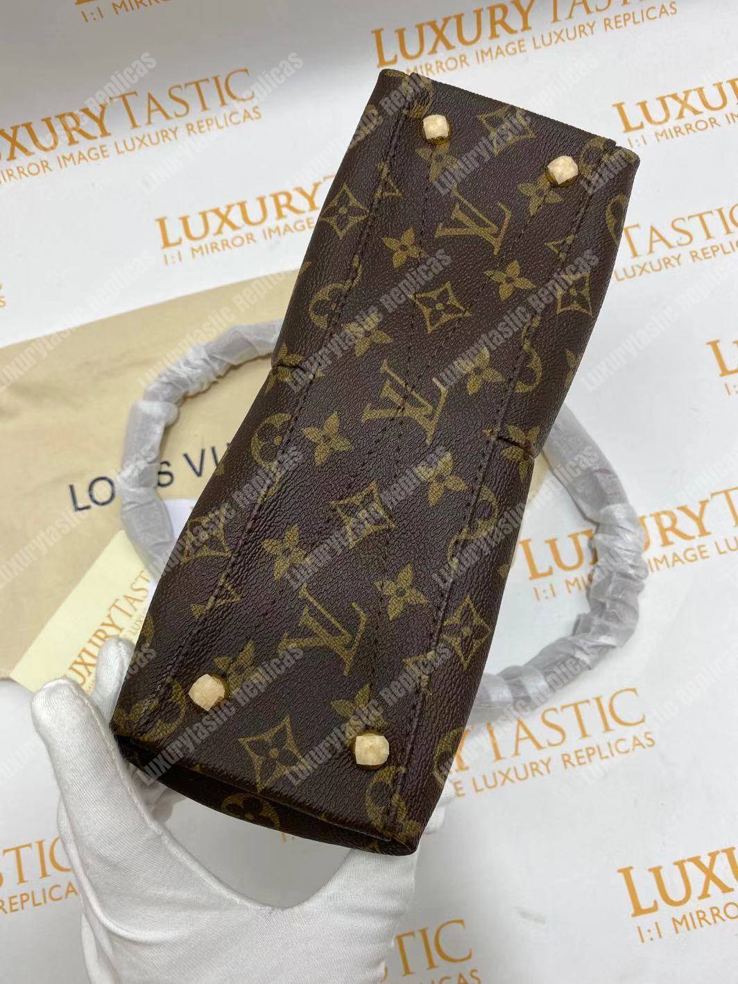 LV V Tote BB Monogram Noir