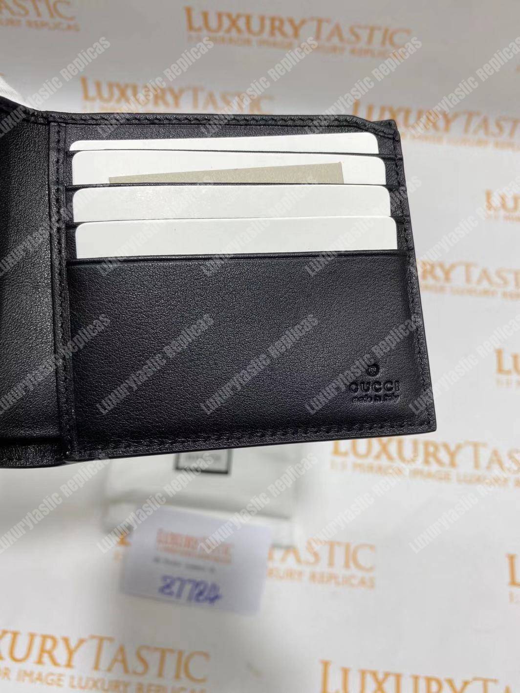 G*u*i tiger print gg sup*e wallet
