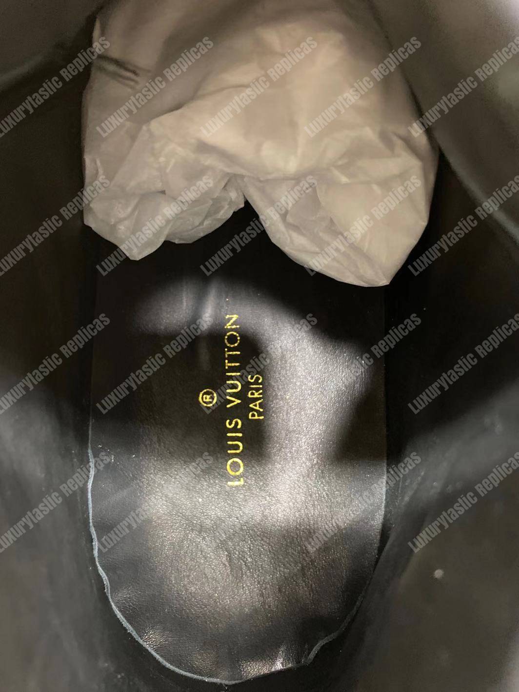 LV Rivoli Trainer Boots Black