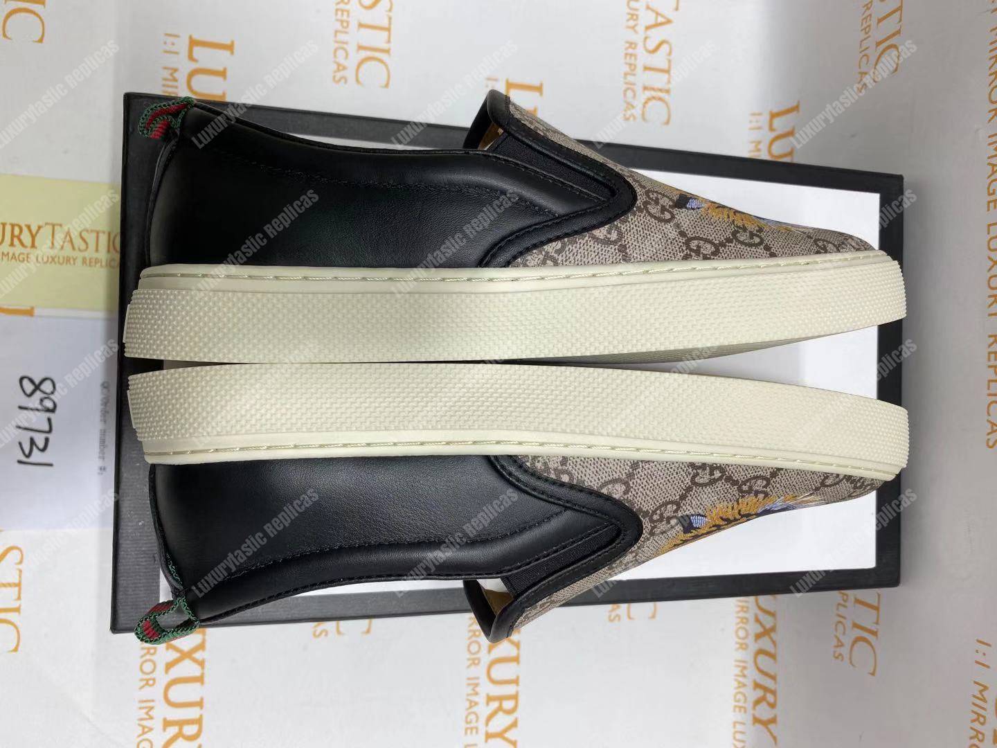 G*u*i gg sup*e tiger slip-on sneaker