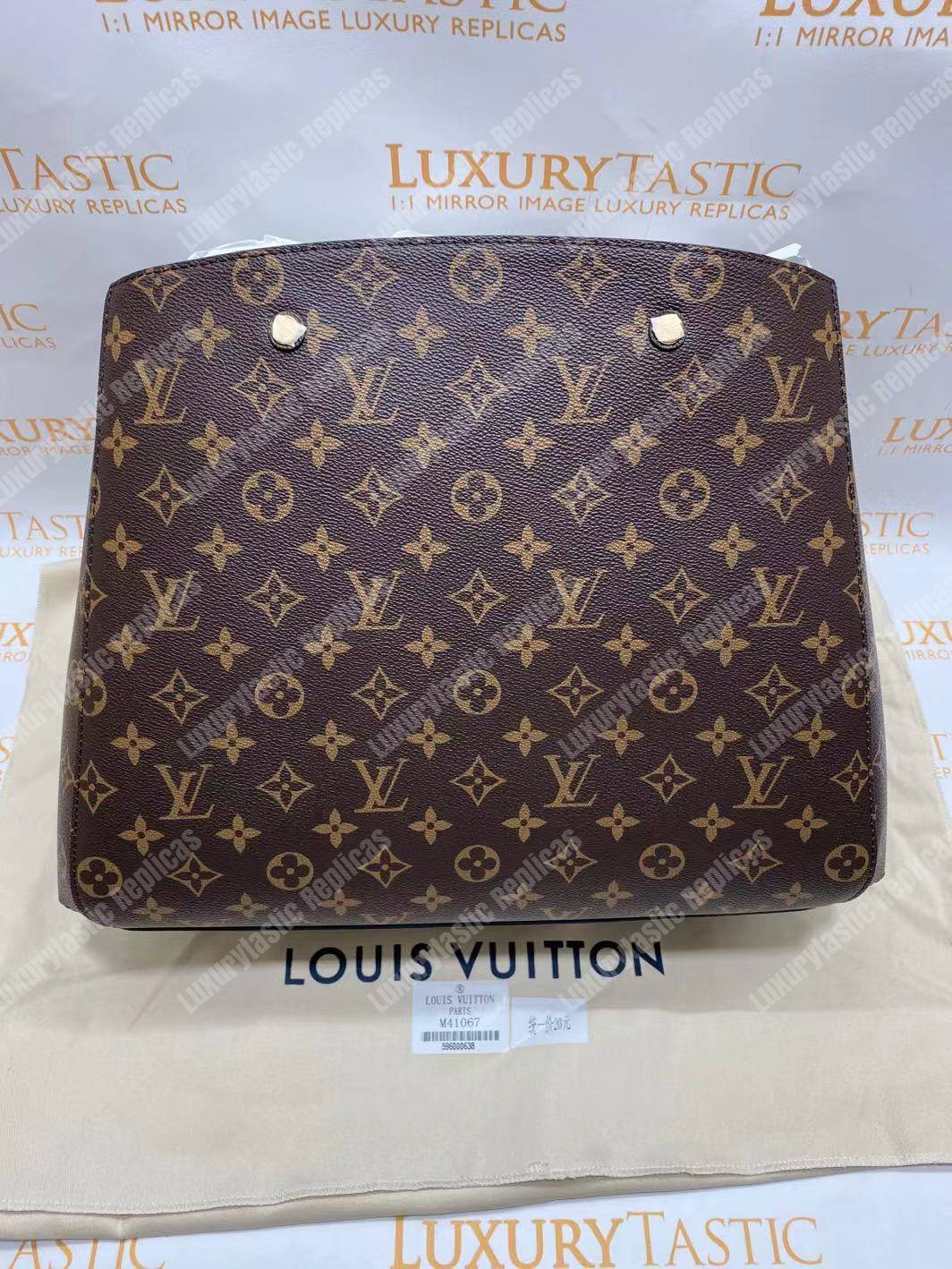 LV Montaigne MM Monogram Handbag