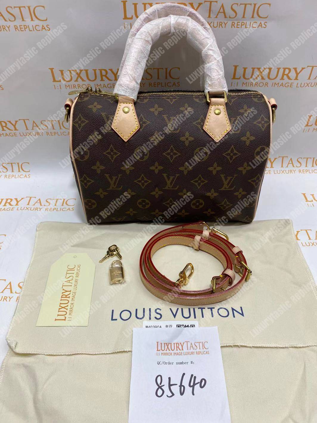 LV Speedy Bandouliere 25 Monogram