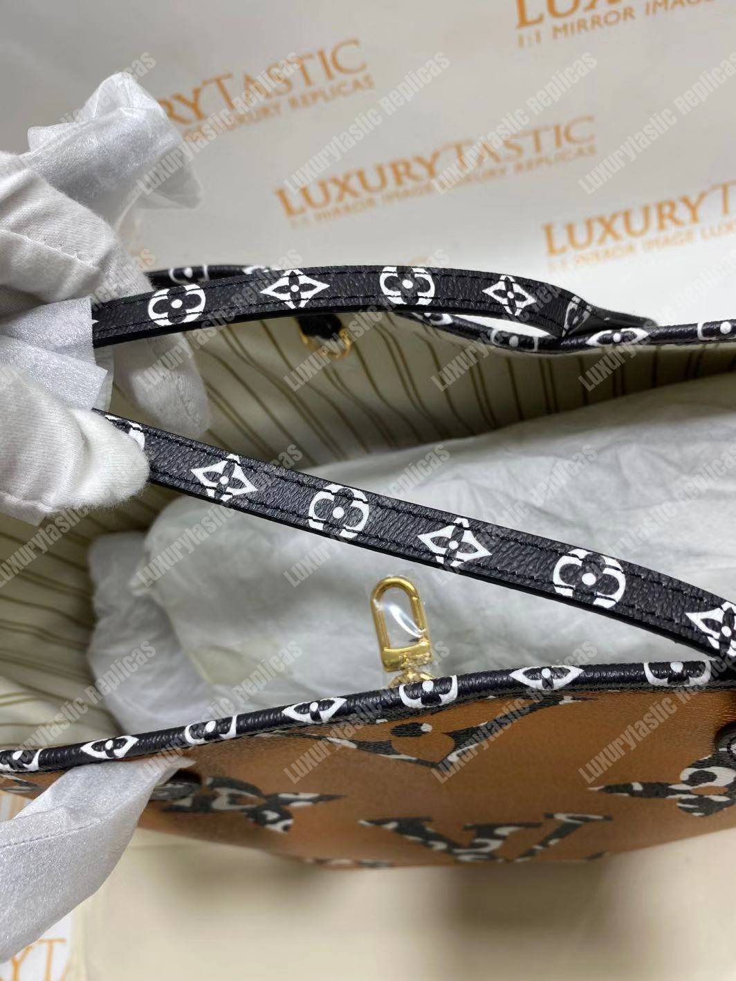 LV Neverfull MM Totes Monogram Ivoire