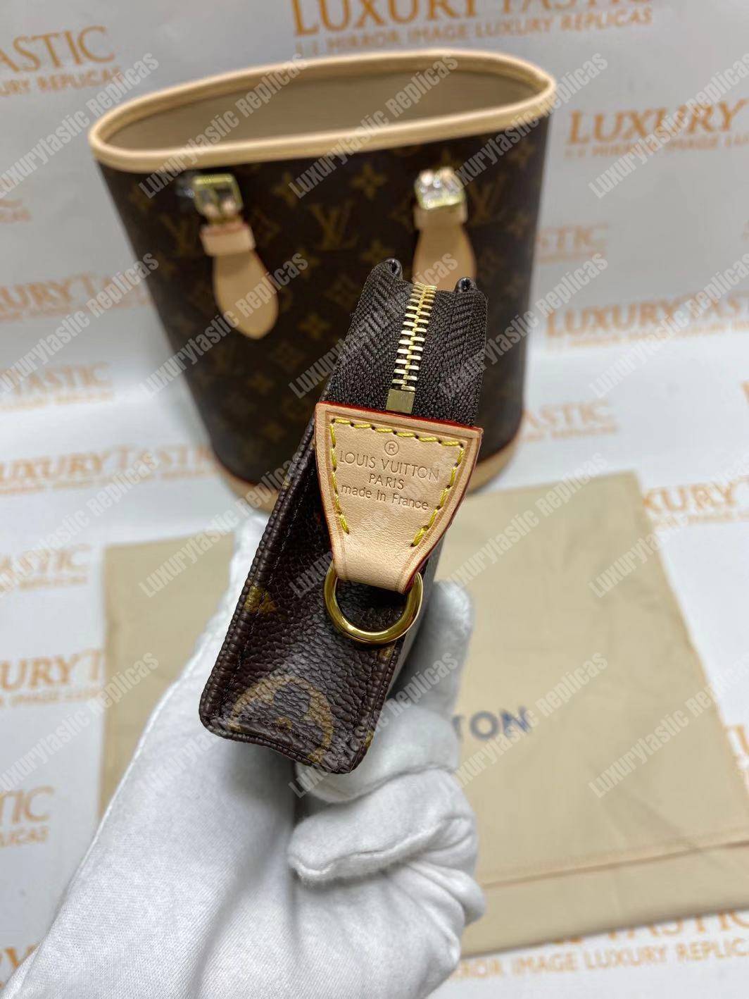 LV Petit Bucket Monogram Canvas