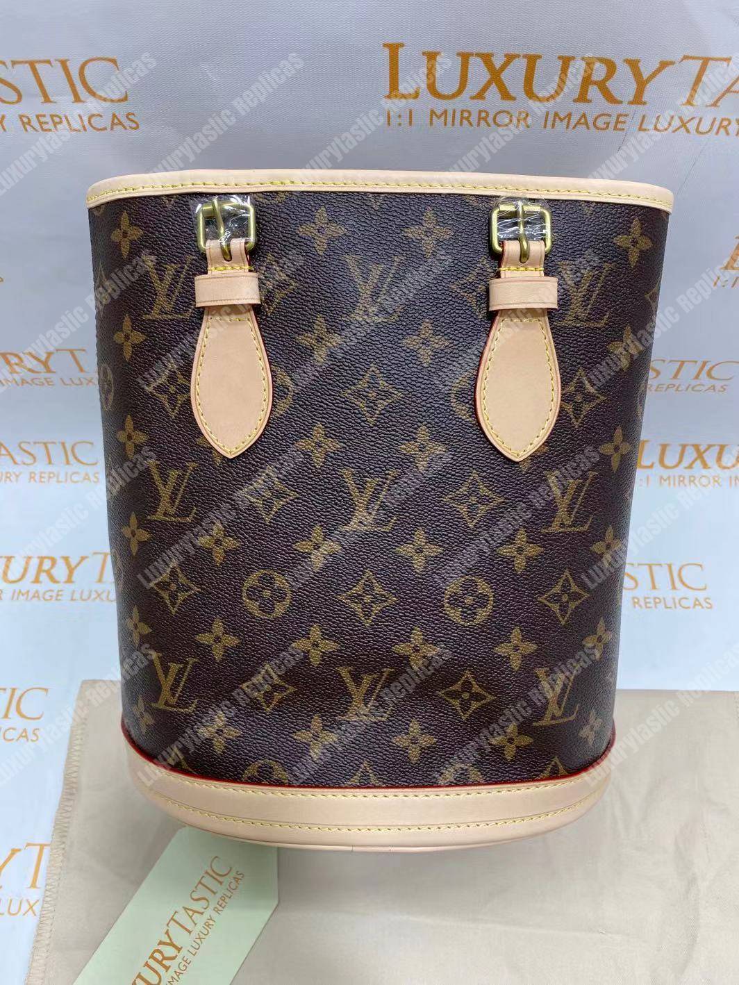 LV Petit Bucket Monogram Canvas