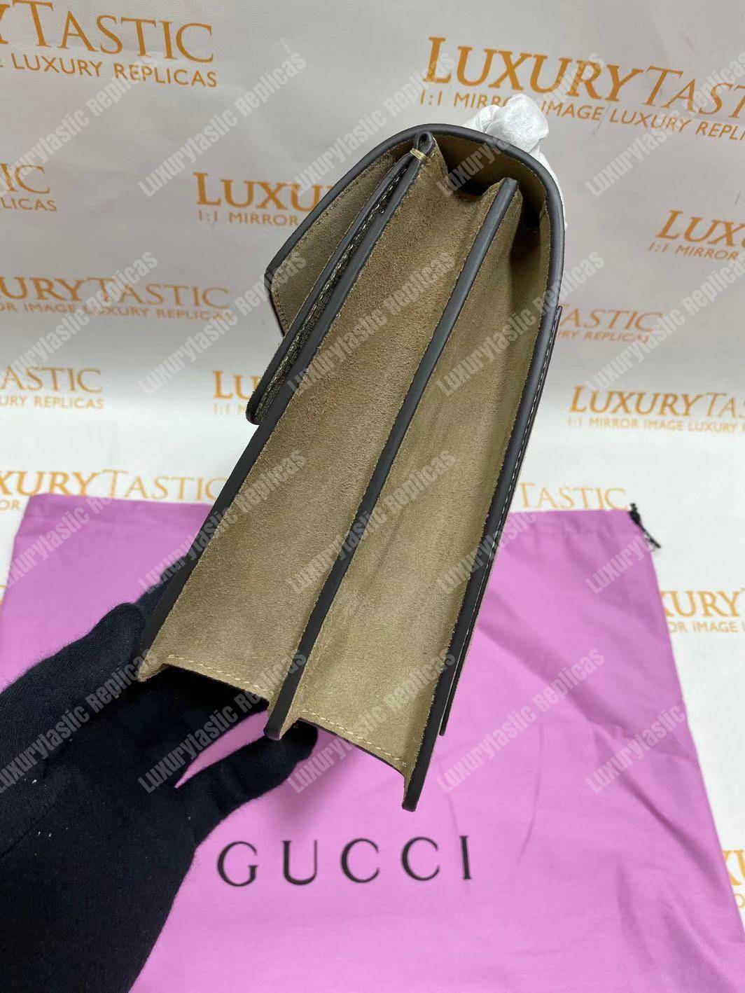 G*u*i dionysus gg sup*e shoulder bag brown