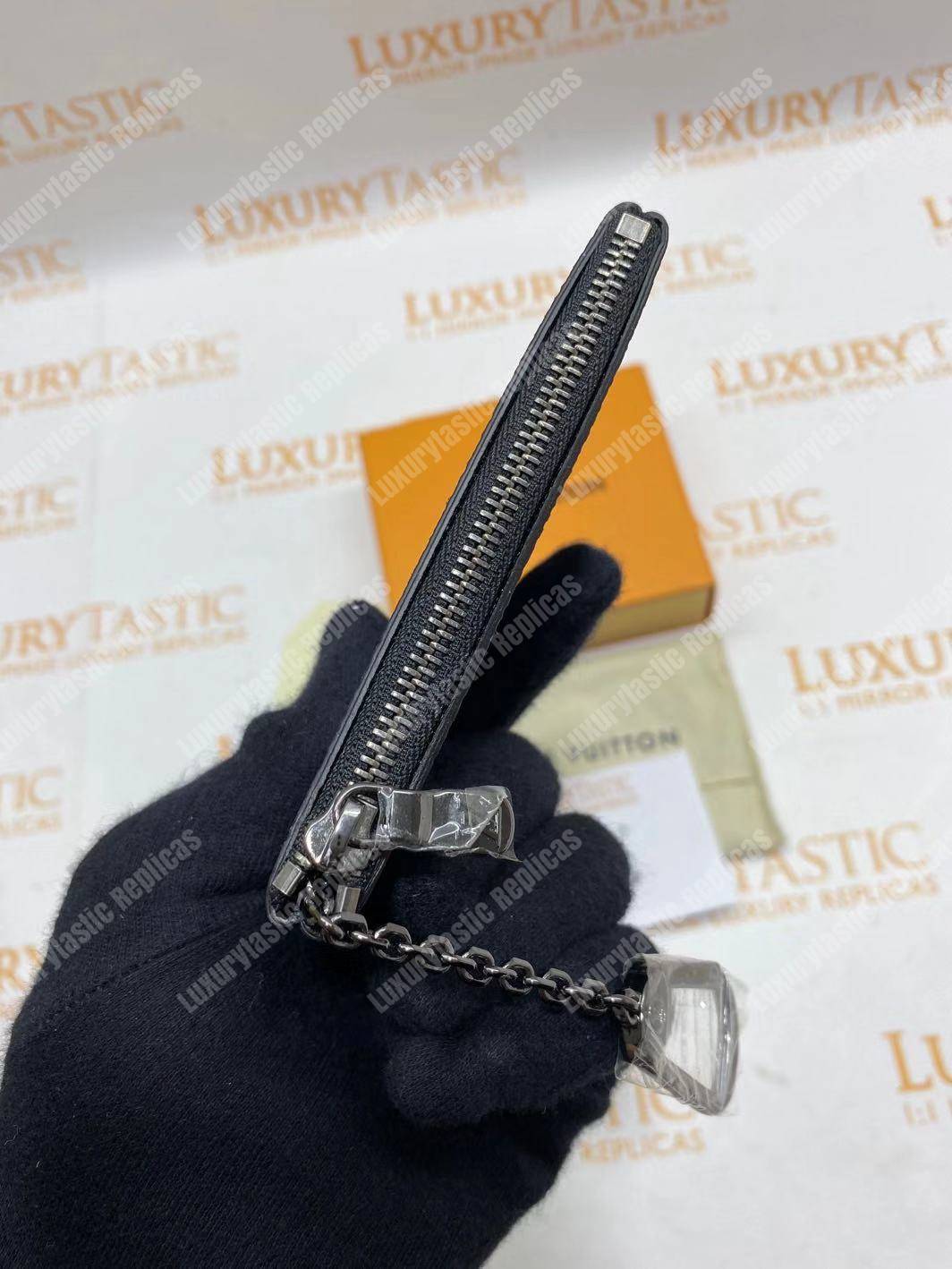LV Key Pouch Monogram Eclipse