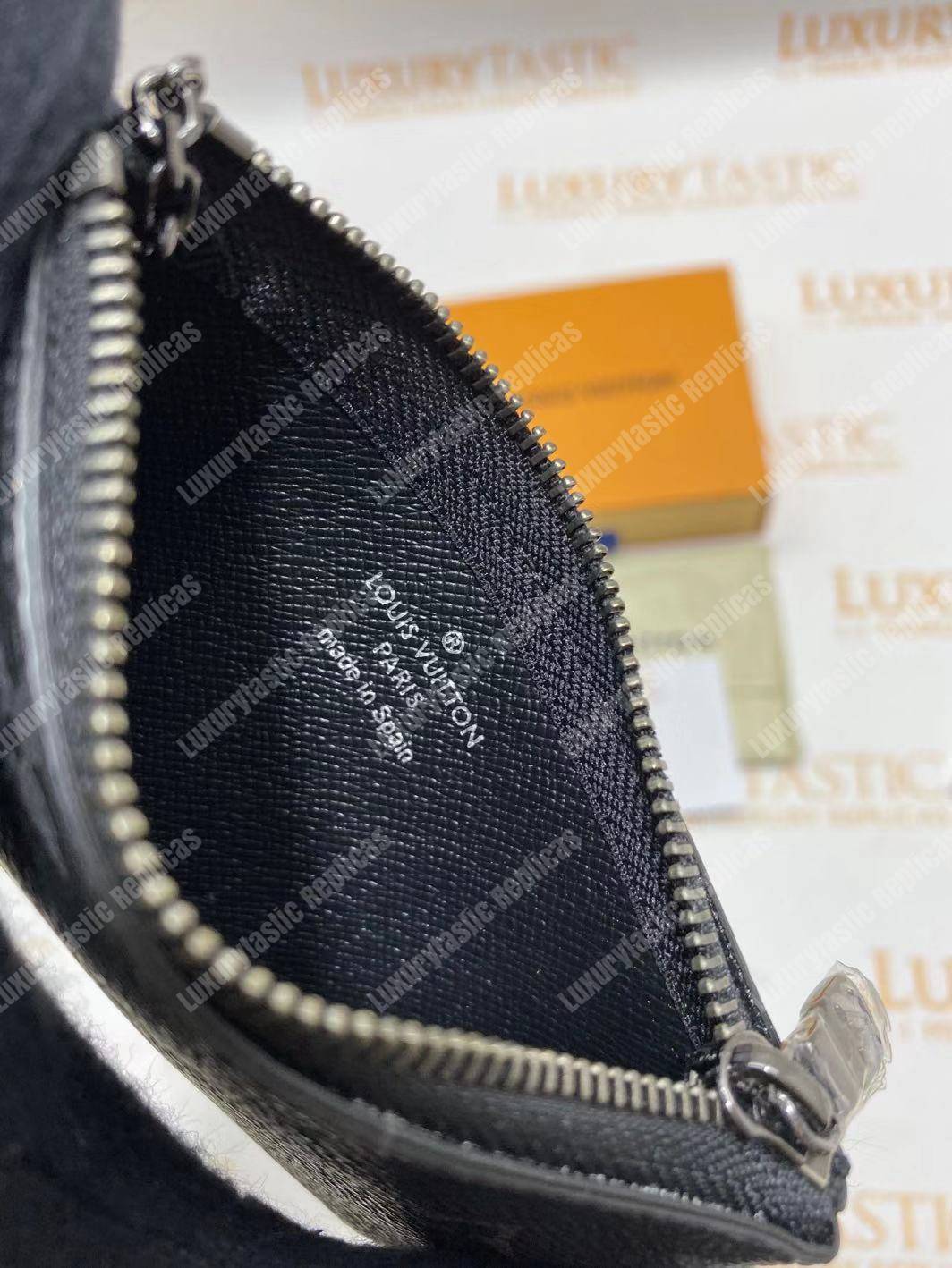 LV Key Pouch Monogram Eclipse