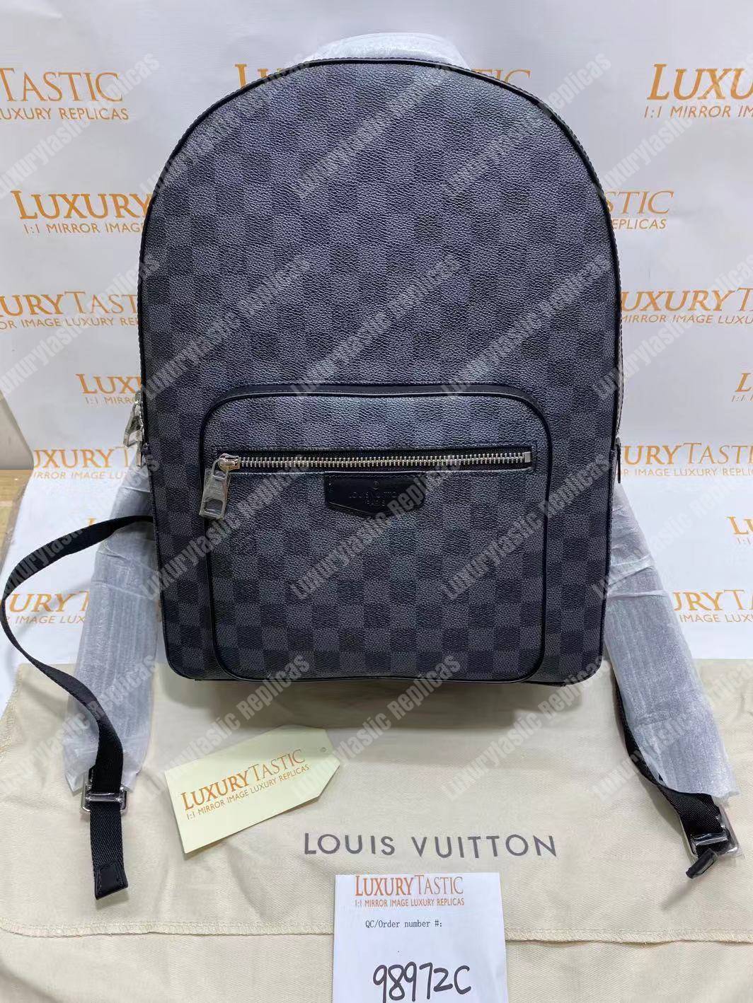LV Josh Damier Graphite Canvas