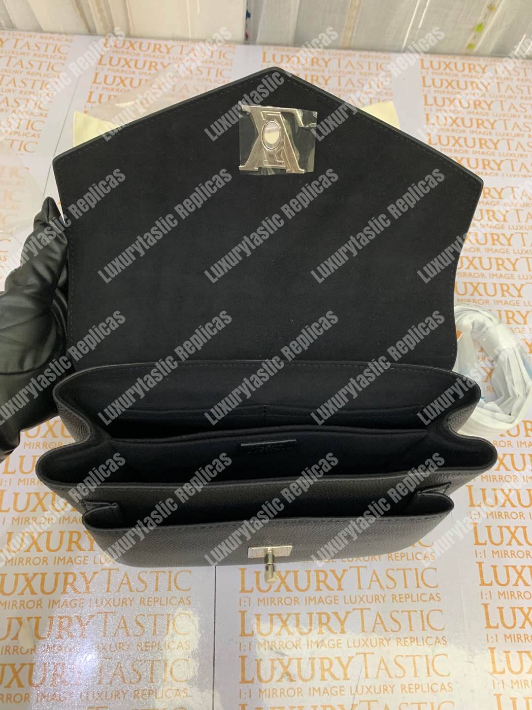 LV MyLockme Handbag Noir