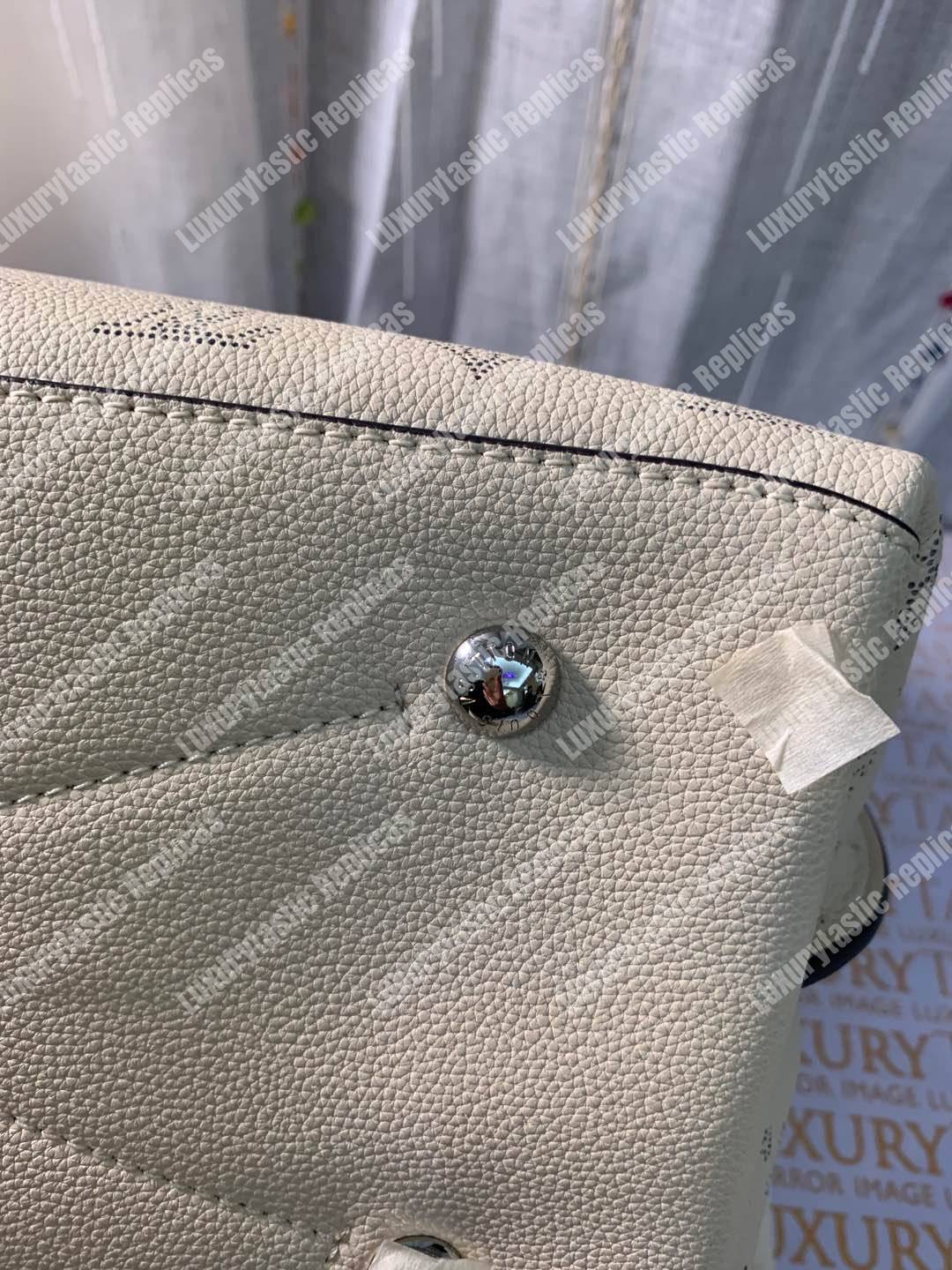 LV Carmel Mahina Monogram Creme
