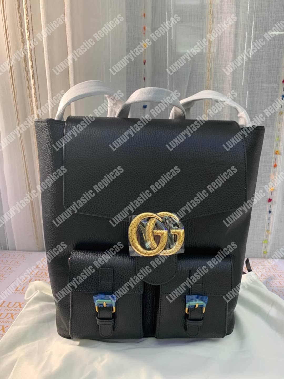 G*u*i gg marmont leather backpack