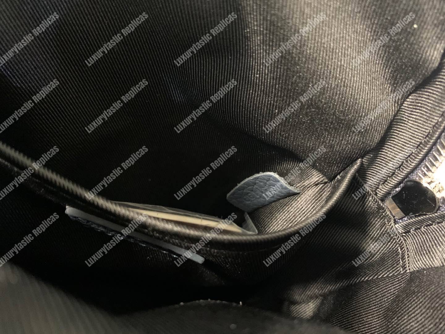 LV Danube Slim PM Navy Blue/Black